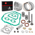 Engine Top End Rebuild Kit +0.25 Piston Valve for Yamaha Golf Cart G16 (1996–2002)