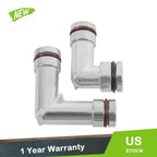 HVAC Heater Hose Connector Aluminum Coolant Elbows for Buick LeSabre (1996–2005)