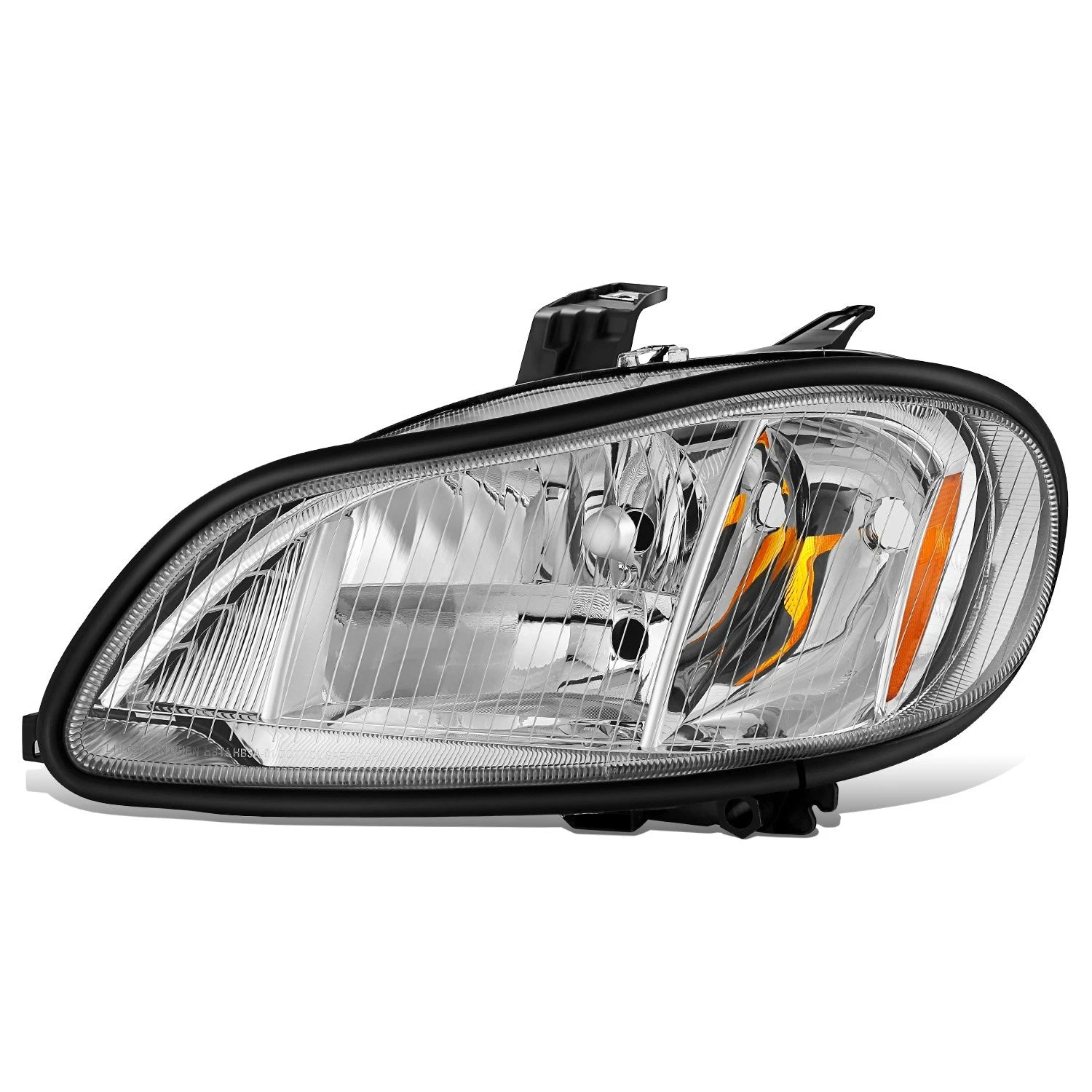 Chrome Amber Driver Left Side Headlight for Freightliner Business Class M2 (2003–2019)