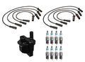 Set of 8 Denso Ignition Coil Wires & Iridium Power Spark Plugs for Chevy GMC V8