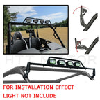 Adjustable 2" Roof Light Mounting Bar for Can-Am Commander, Kawasaki Teryx