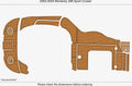 EVA Pads Flooring for Monterey 298 SC (2003) - Teak Deck Mat