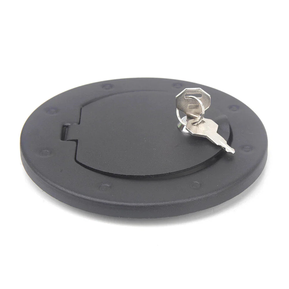 Locking Fuel Filler Cap with Key for Jeep Wrangler JK (2007-2017)