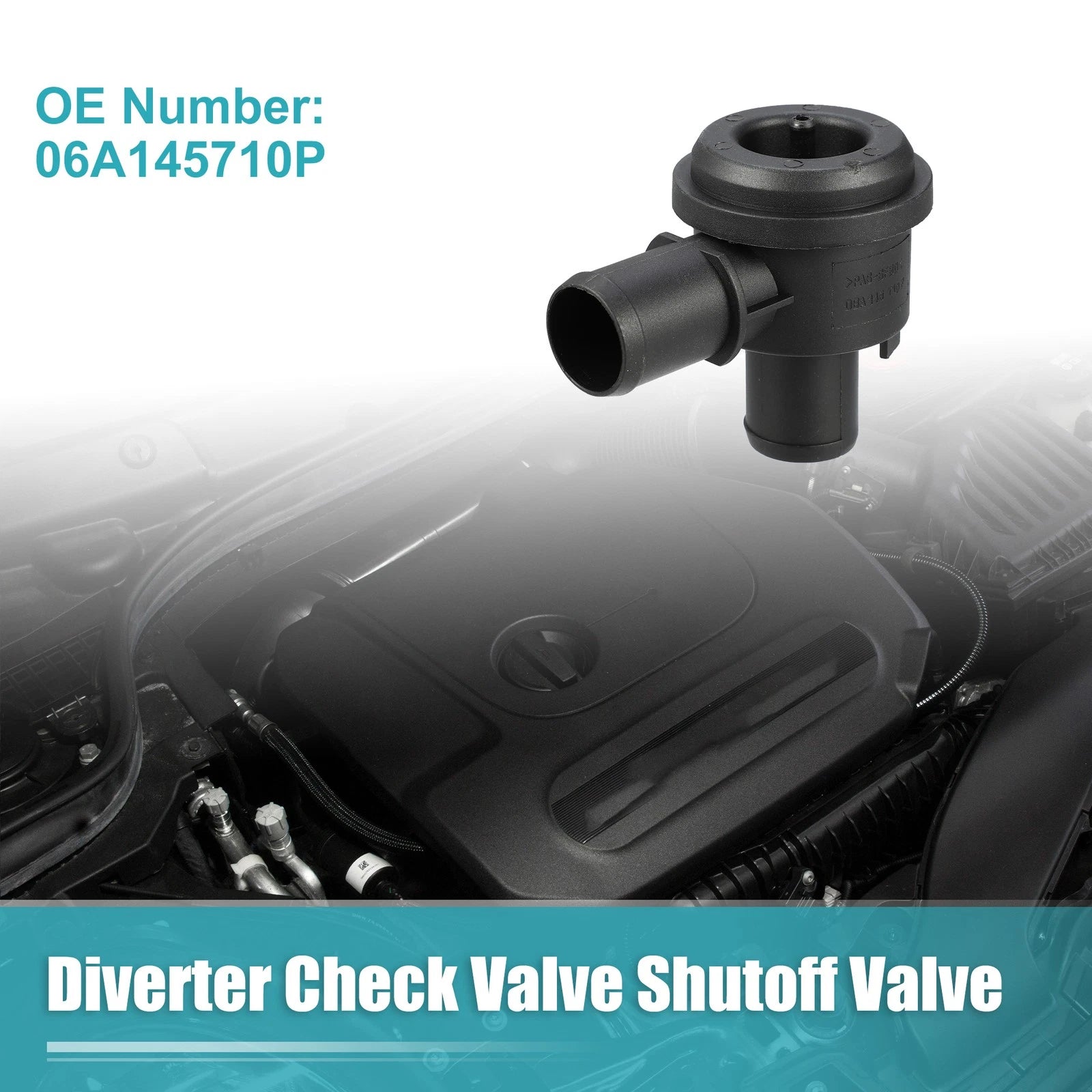 Turbocharger Diverter Check Valve No. 06A145710P for Audi A4 (1999–2005)