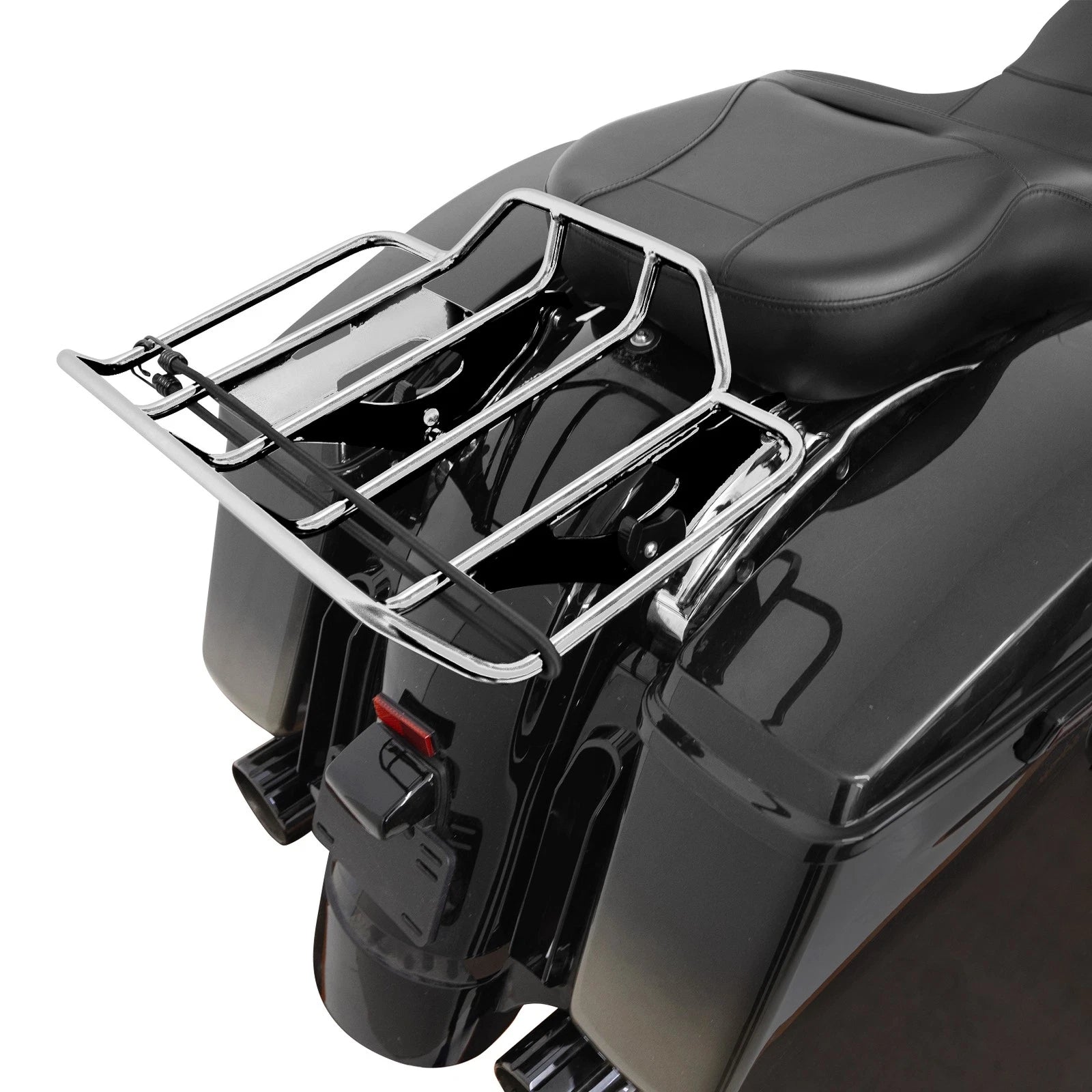 Quick Release Luggage Rack for Harley Touring Electra Street Road Glide (2014–2025)
