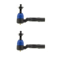 Set of 2 Front Outer Steering Tie Rod Ends for Chevrolet Express 1500 (2003–2023)