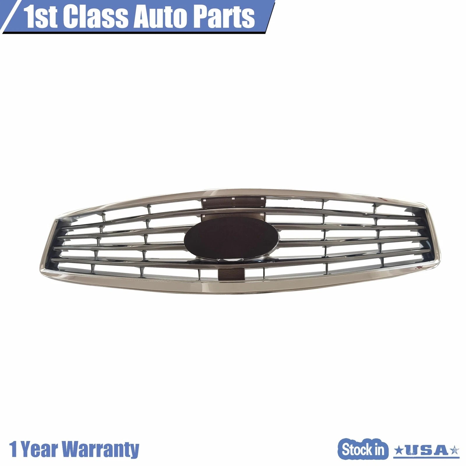 Chrome Front Radiator Grille for Infiniti EX35 EX37 QX50 (2008–2016)