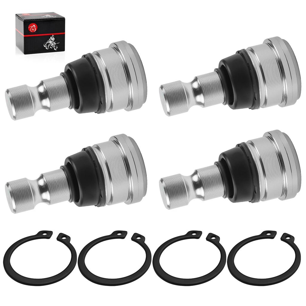 4X Upper Lower Ball Joints for Polaris Ranger Crew 1000 XP 1000 (2015–2018)