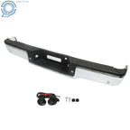 Chrome Steel Rear Step Bumper for Ford F-150 (2004-2006) with Sensor