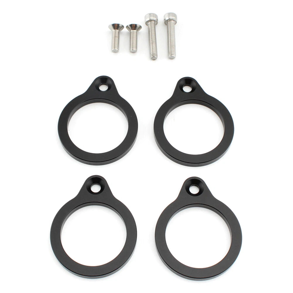 Handlebar Riser Spacer Clamp 6MM 12MM for Kawasaki Ninja 250 400 (2018–2021)
