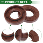 Set of 5 Oil Seal Rotary Shaft Seal FKM Rubber 22x42x8mm