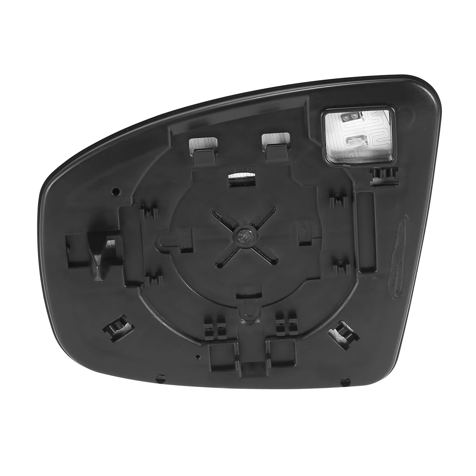 Right Side Heated Mirror Glass with Backing Plate for Nissan Murano (2009–2014)