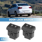 2 Pcs Door Lock Switch No. 15777136 for Chevrolet Cobalt (2005–2010)