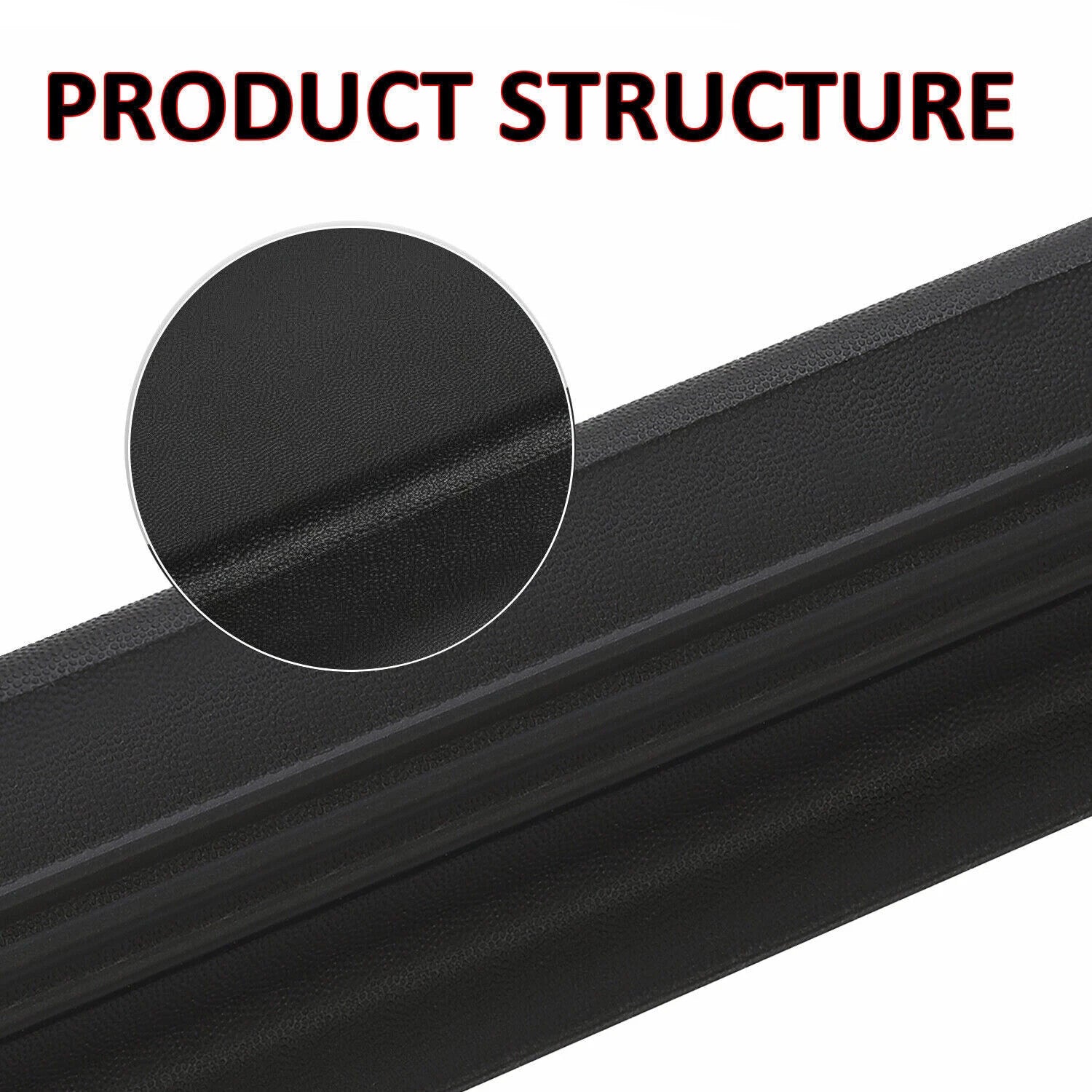 Flex Step Tailgate Trim Cap Molding for Ford F250 F350 Super Duty (2011–2016)