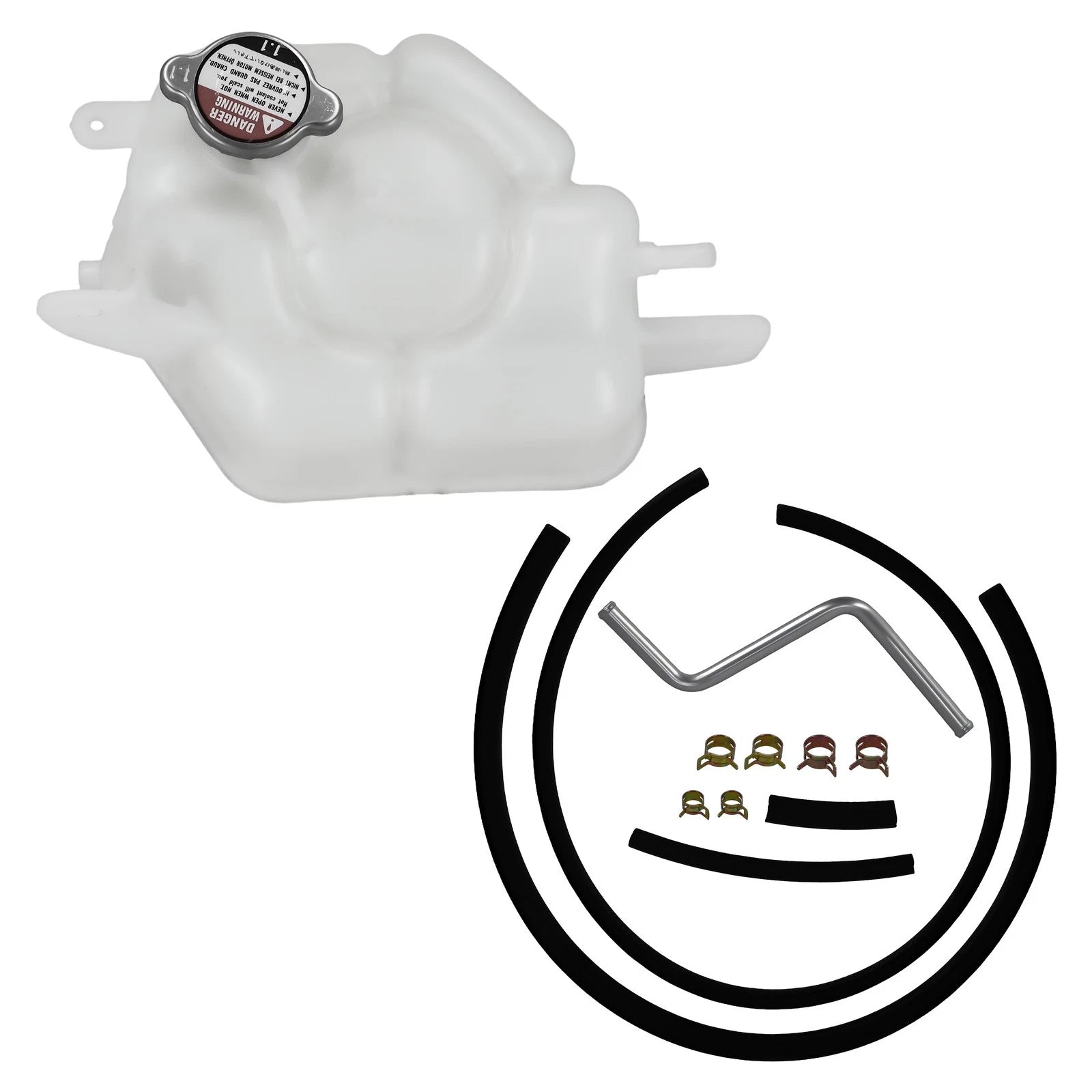Radiator Coolant Reservoir Bottle for Nissan Xterra S/X (2005–2015) 21710EA01A