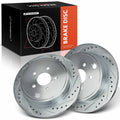 Rear Drilled Brake Rotor for Subaru Outback (2010-2014) Legacy (2010-2014)