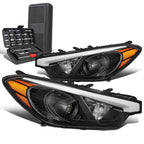 Side Projector Headlight Lamps for Kia Forte 5 Koup (2014–2016)