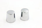 Billet Chrome Handle Bar Ends for Yamaha YZF600/FRZ600 (1996–2007)