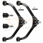 Set of 4 Front Upper Control Arms & Lower Ball Joints for Jeep Liberty (2002–2004)