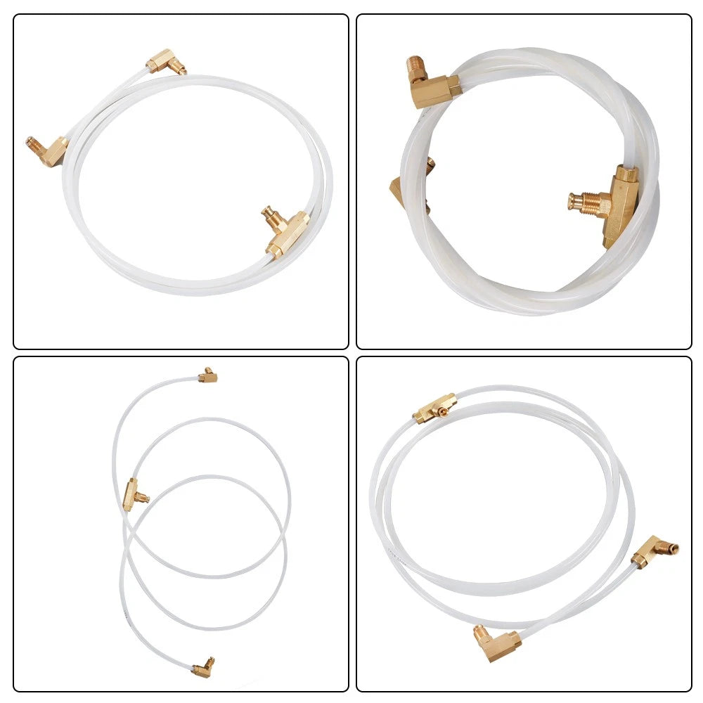 Pair Hydraulic Fluid Hose Lines for Chevelle 1968â1972