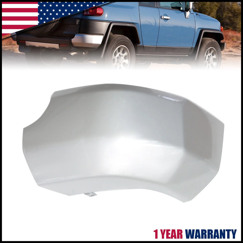 Rear Right Bumper End Cap for Toyota FJ Cruiser (2007–2014) - Silver