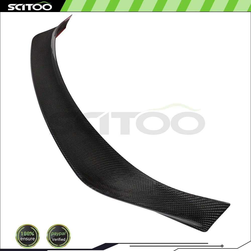 AR Style Glossy Carbon Fiber Trunk Lid Spoiler for Lexus IS (2014–2020)