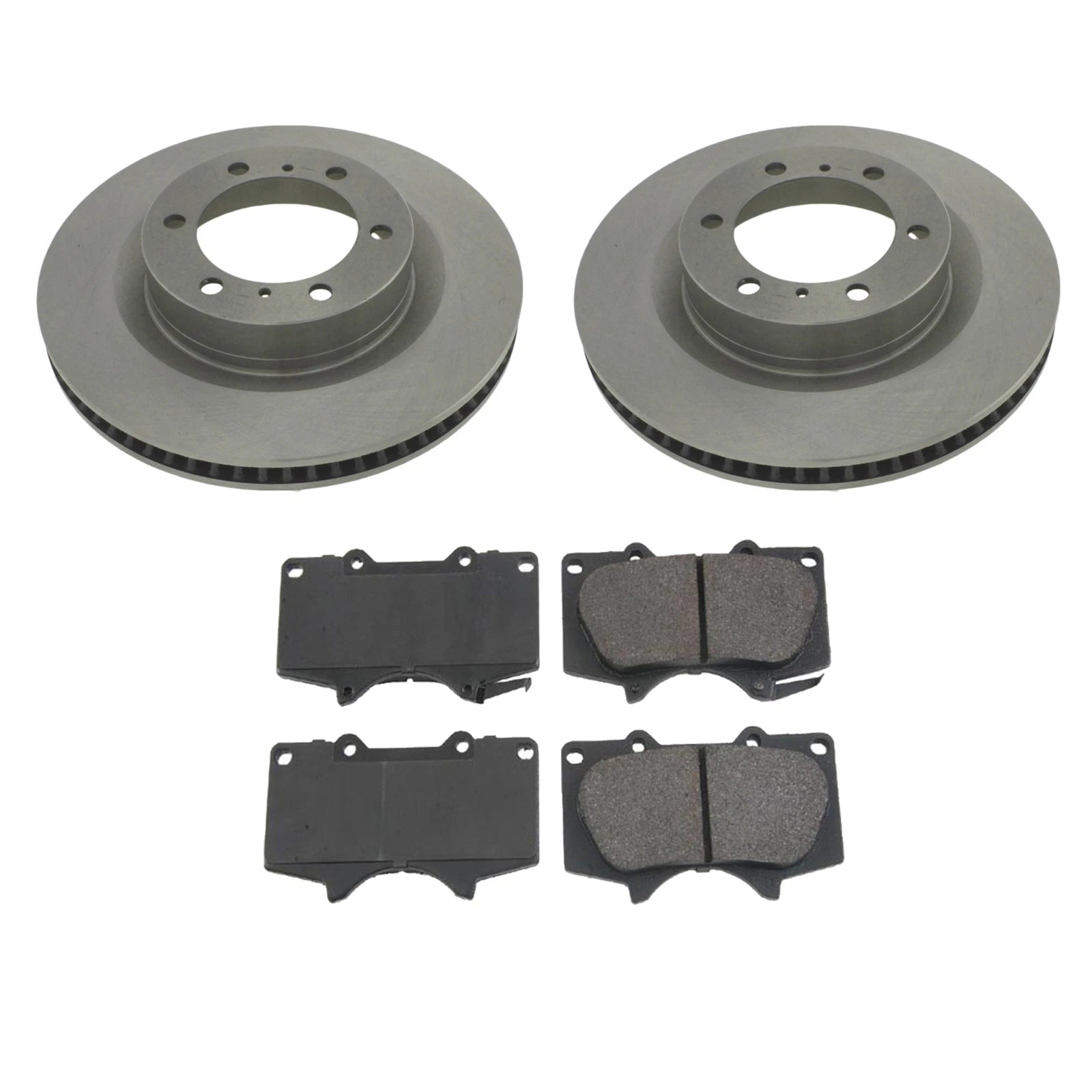 Front Brake Kit 338mm Disc Rotors Pads for Toyota 4Runner Lexus GX460 (2003–2023)