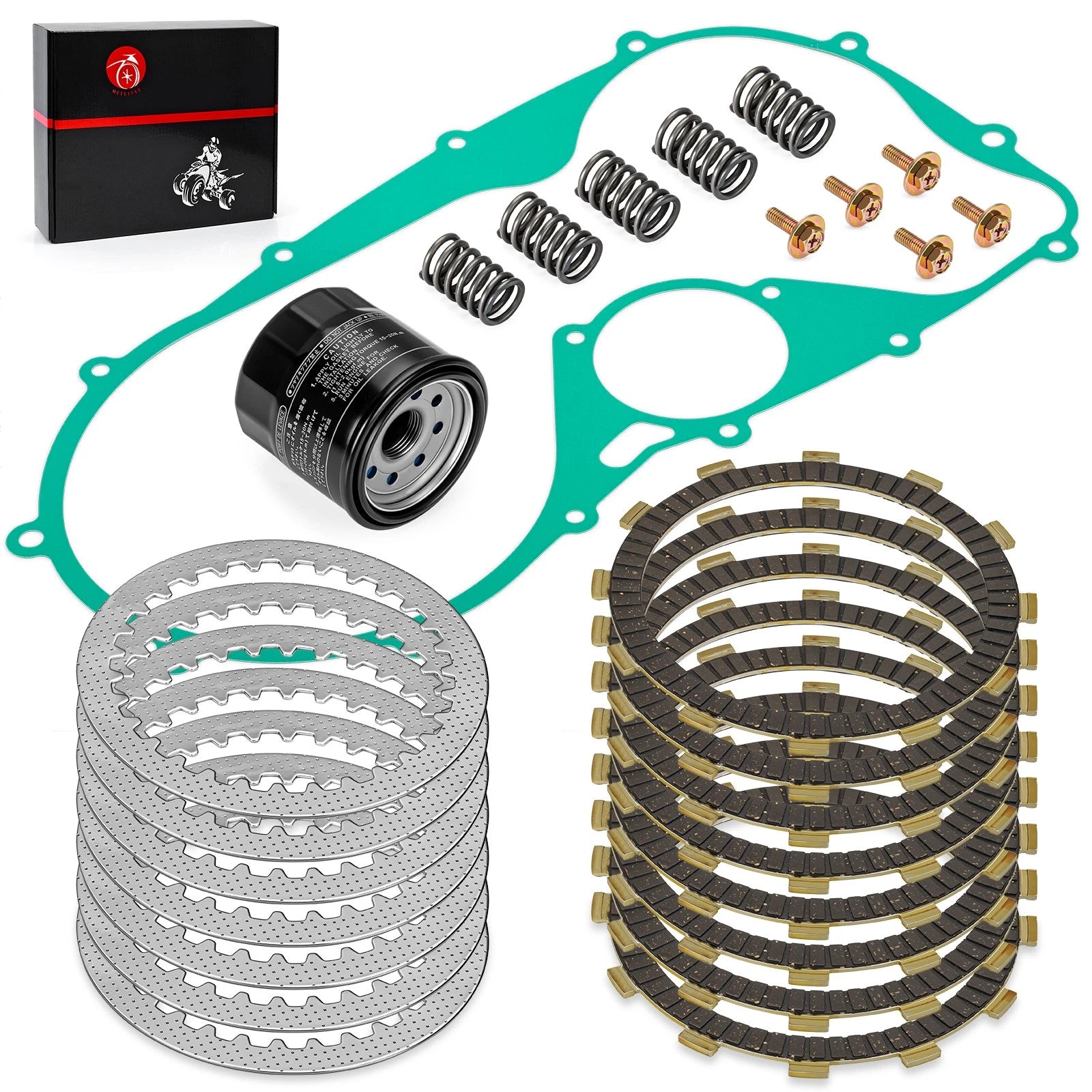 Clutch Friction Plates & Gasket for Kawasaki Vulcan 800 VN800B Classic (1996–2005)