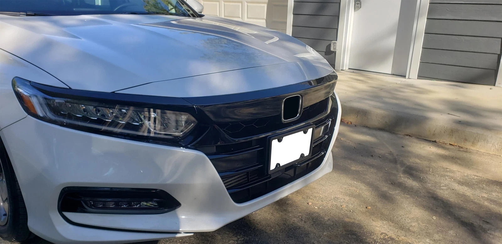 Gloss Black Grille Cover for Honda Accord (2018–2020)