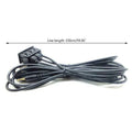 AUX Interface Dual USB Charger Panel Extension Cable Adapter for Car Dash 1.5M