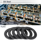 Set of 5 Oil Seal Rotary Shaft Seal 75x110x10mm for Various Models