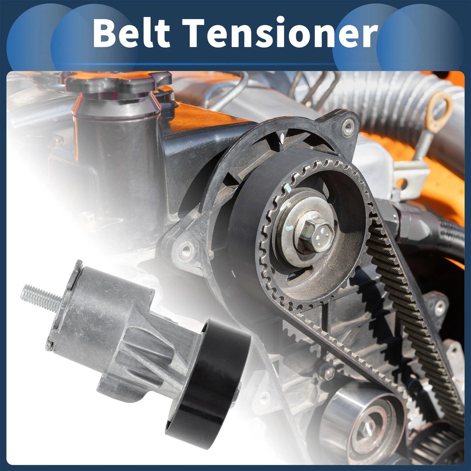 Belt Tensioner for Volkswagen Beetle (2011–2019) No. 07K903315F Metal