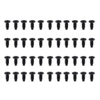44pcs Windshield Door Steel Black Torx Screws for Jeep Wrangler TJ YJ CJ (1997–2006)