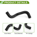 Radiator Coolant Hose for Toyota Corolla iM (2017–2018) No. 16573-37040 Rubber Black