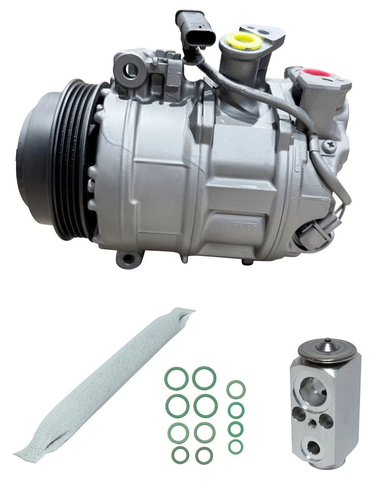AC Compressor Kit Replacement for Mercedes-Benz C63 AMG 4.0L Turbo (2017–2017)