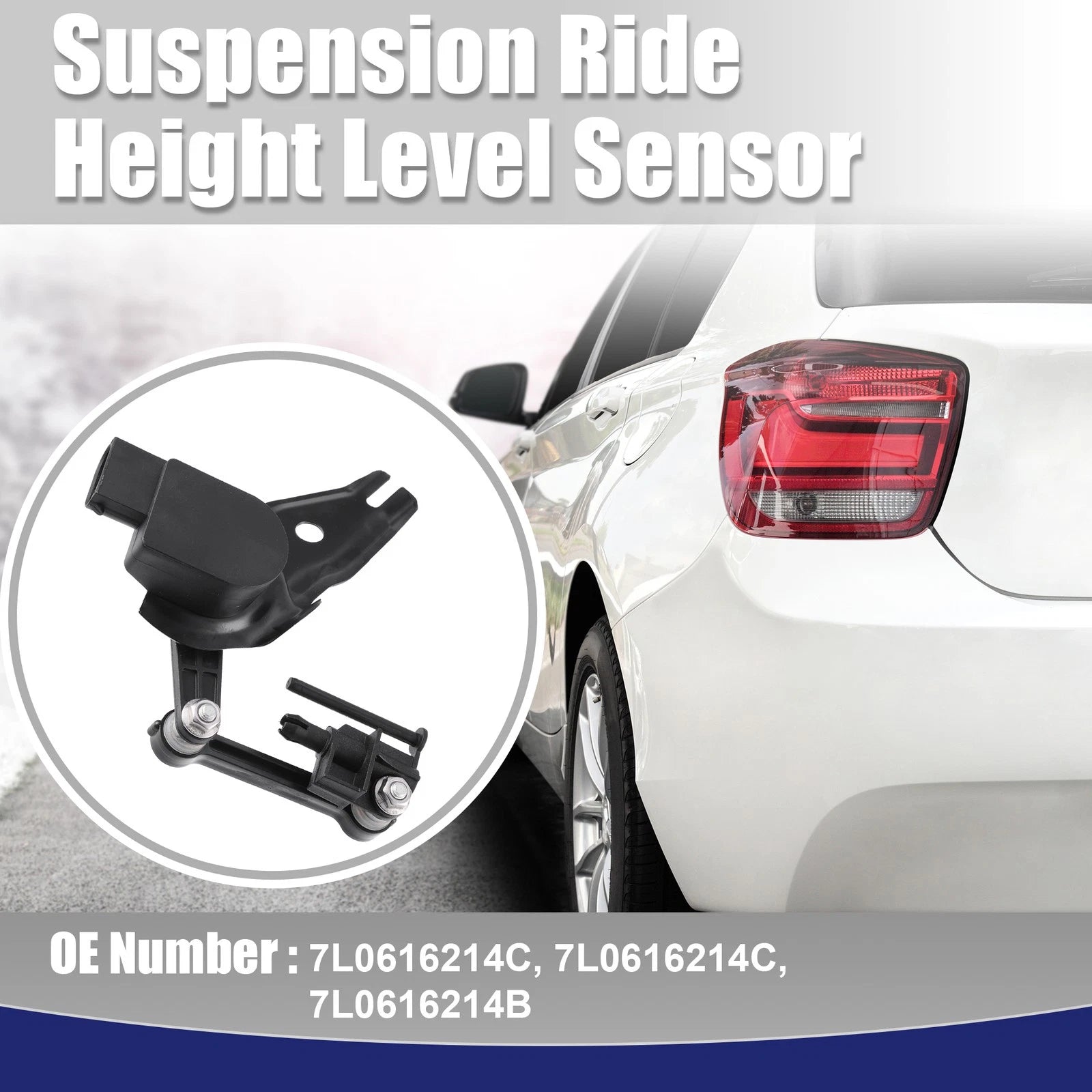 Front Right Air Suspension Ride Height Level Sensor for Audi Q7 (2007–2015)