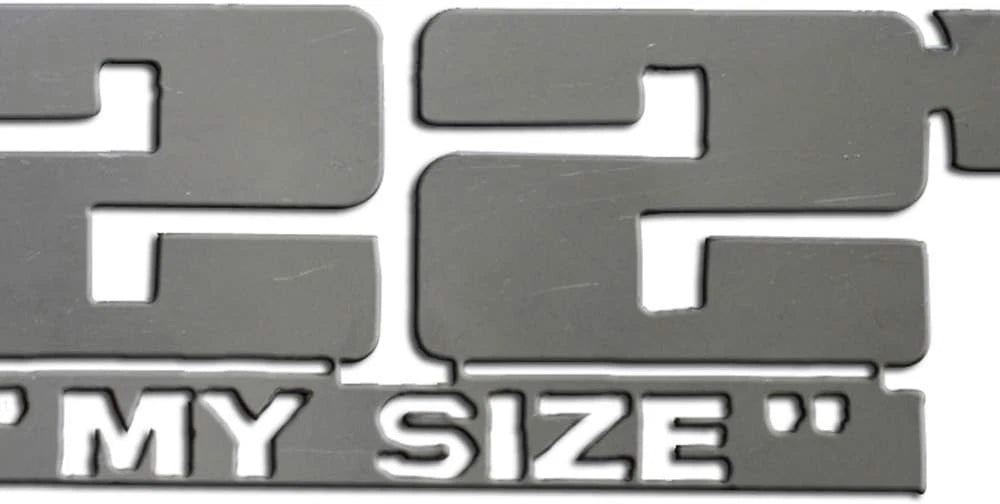 My Size Emblem Decal Set Luxury FX Accessory for 2pc LUXFX3708 (2000–2026)
