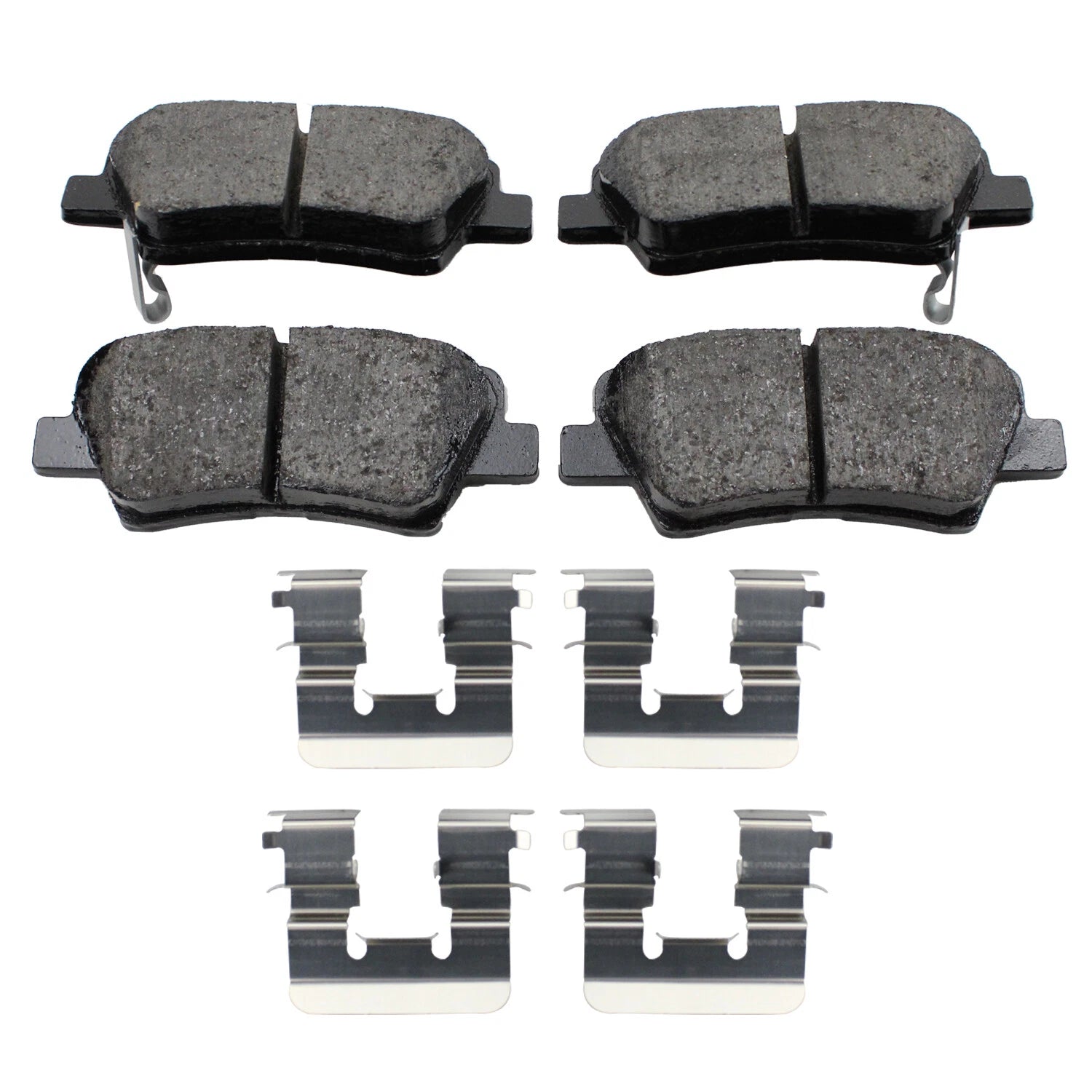 Akebono ProAct Rear Ceramic Brake Pads for Elantra GT Veloster Cadenza Forte Soul (2013–2020)