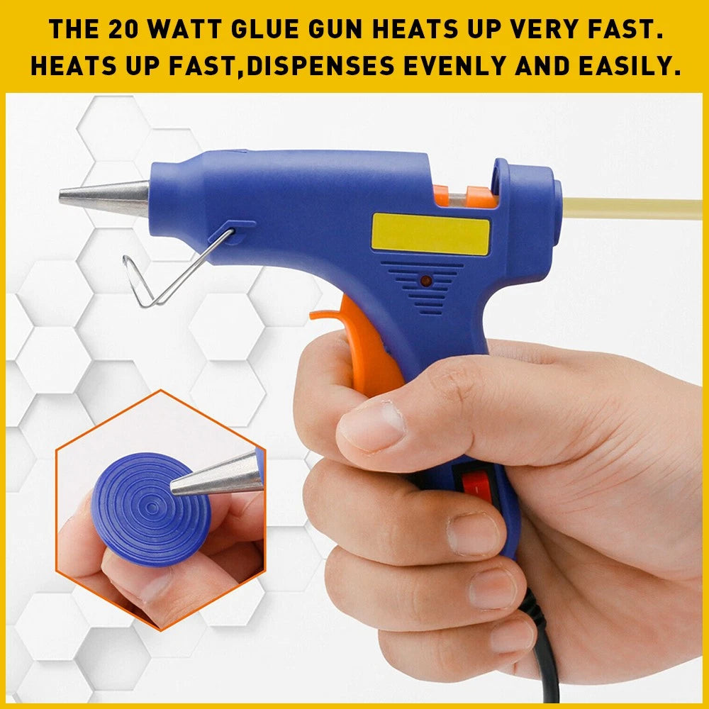 Paintless Dent Repair Kit for All Vehicles (Includes Puller, Glue Gun)