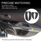Set of 1 Car Door Leather Anti Kick Pad Sticker for BMW X1 (2011–2015)