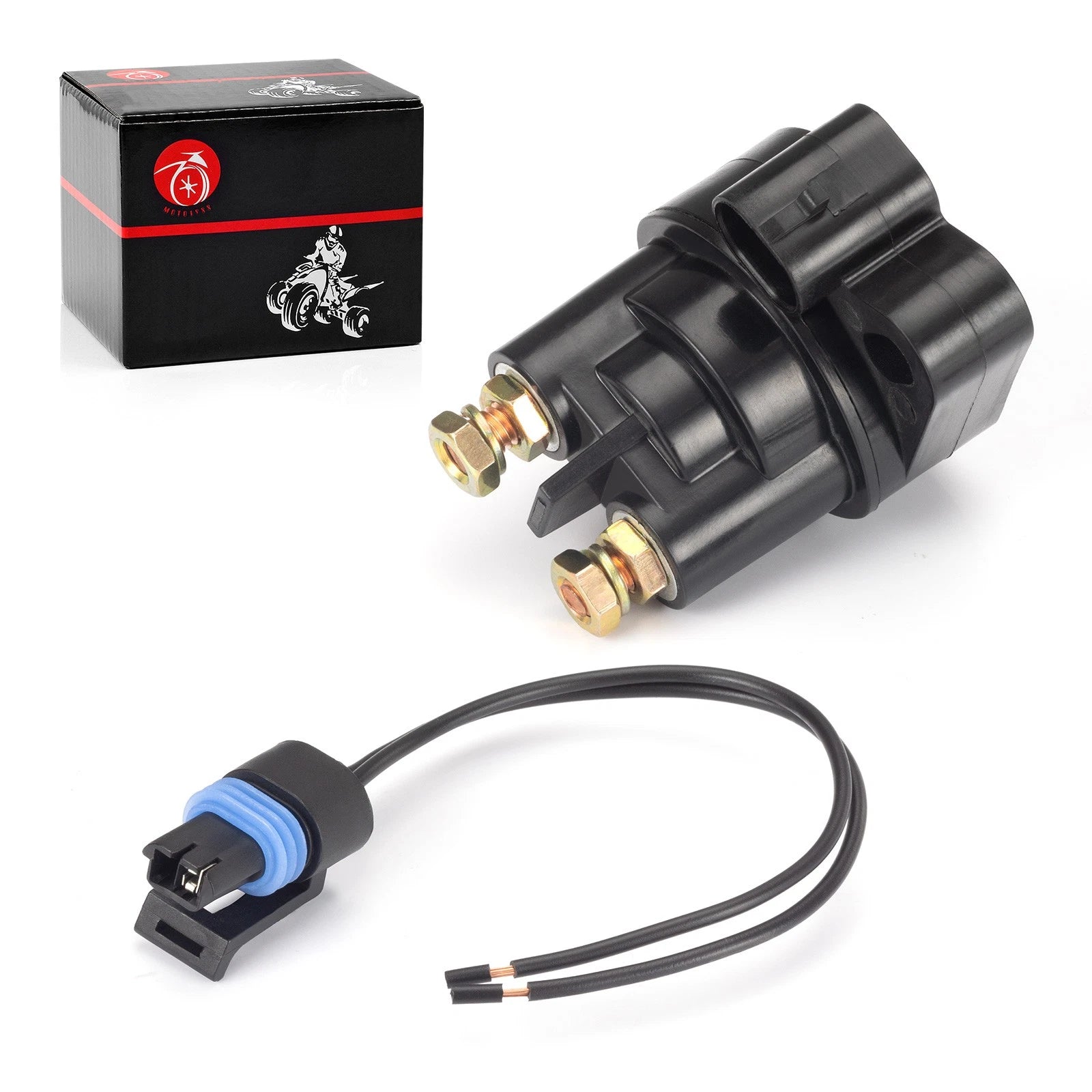 Starter Solenoid Relay with Harness Plug for Arctic Cat 400 (1998–2014)