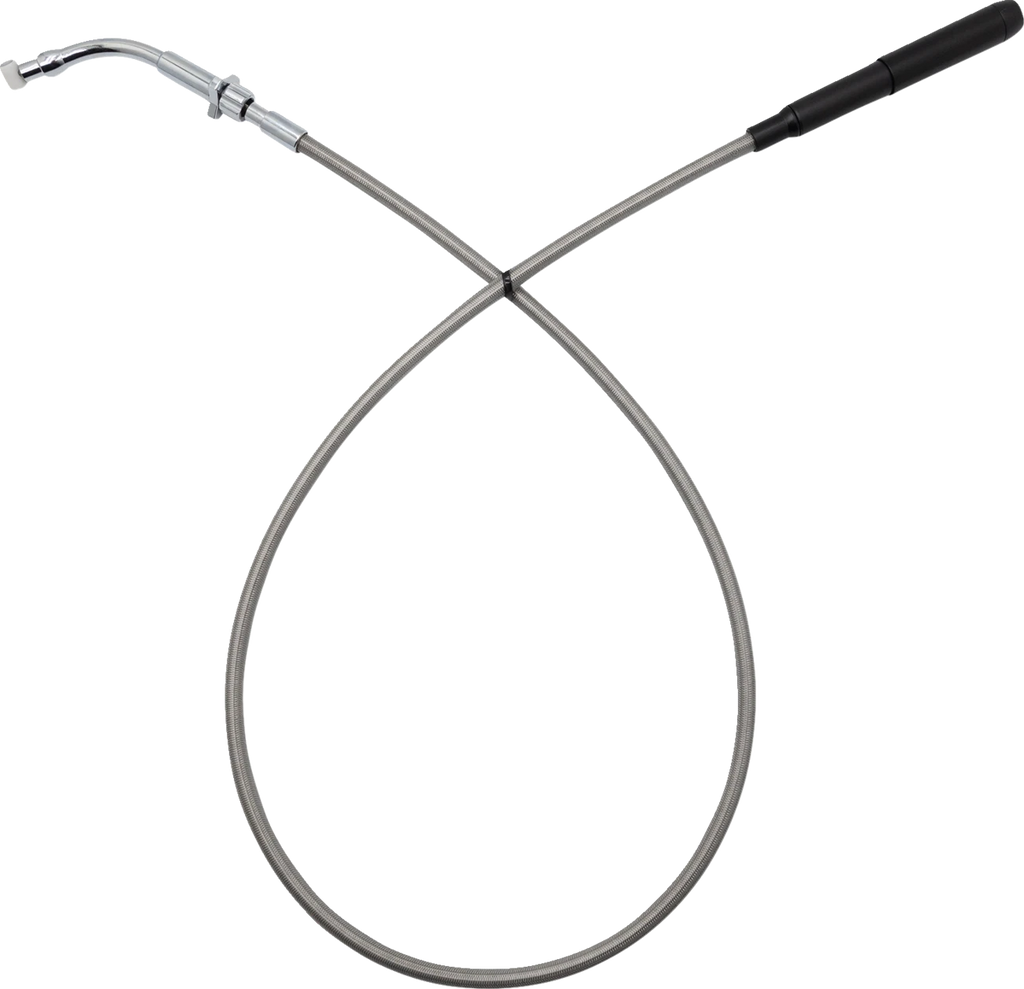 EZ Install Upper Clutch Cable for Harley FLHX/FLTR (2008–2023) +10" Braided