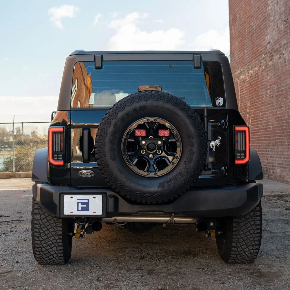 Smoked Sequential LED Taillights Pair for Ford Bronco (2021–2025)