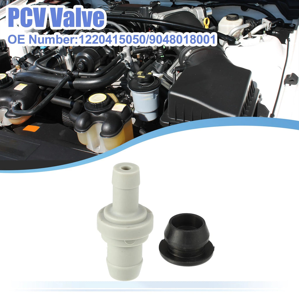 PCV Valve Grommet Kit for Toyota Corolla (1993–1997) No. 1220415050/9048018001