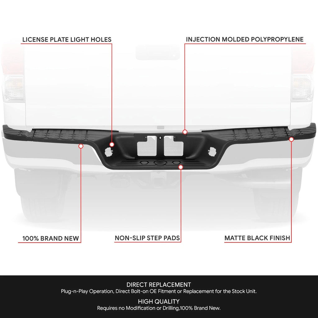 Set of 3 Step Pads for Toyota Tundra (2007–2013) Matte w/o Offroad Package