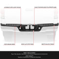 Set of 3 Step Pads for Toyota Tundra (2007–2013) Matte w/o Offroad Package
