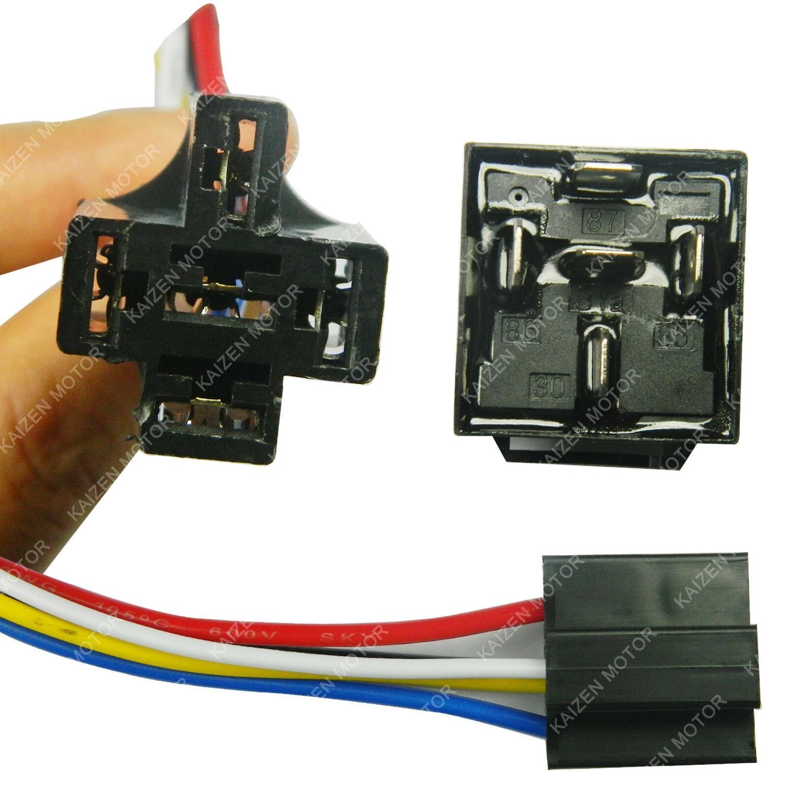 5-Pin 12V 40A SPDT Relay Socket for Car Fog Light (2010-2020)