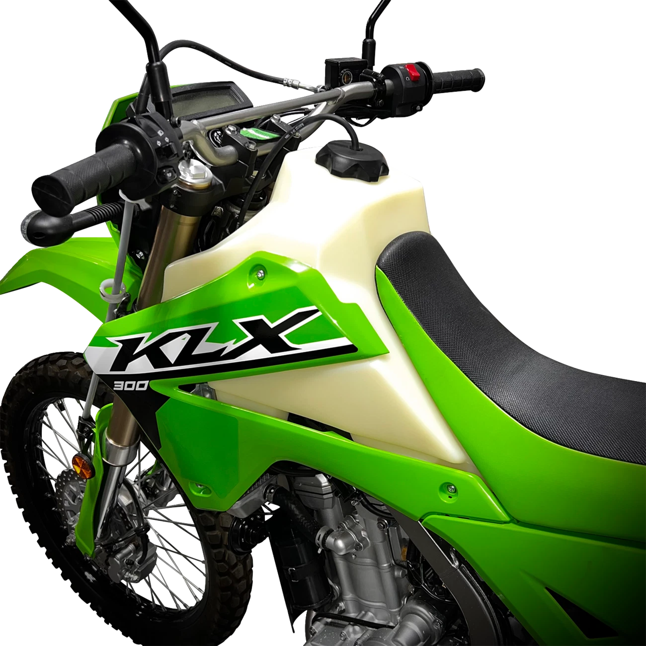 Large-Capacity Gas Tank for Kawasaki (3.8 Gallon)