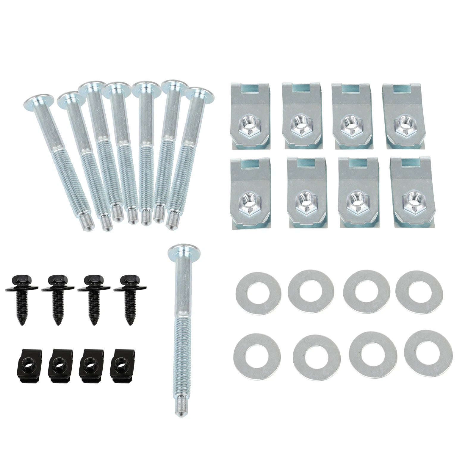 Truck Bed Mounting Bolt Nut Hardware Kit for Ford F-250 F-350 F-450 F-550 (1999–2016)