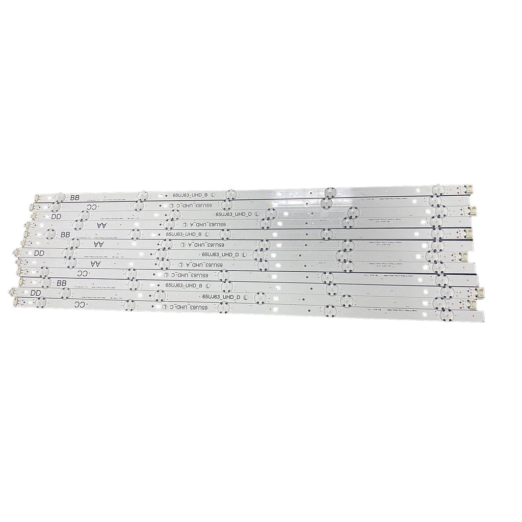 LED Strips for 65UJ634V 65UJ6300 65UJ630V 65UJ5500 (2016–2017)